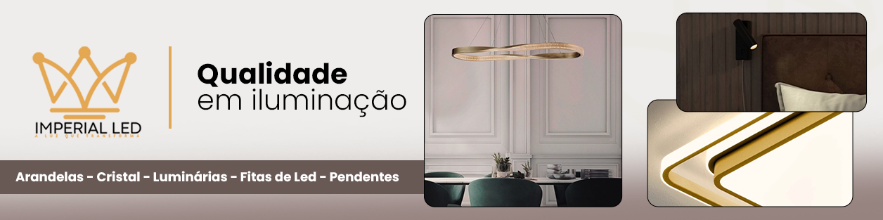 Banner retangular de destaque da loja Imperial Led no santaifigenia.shop